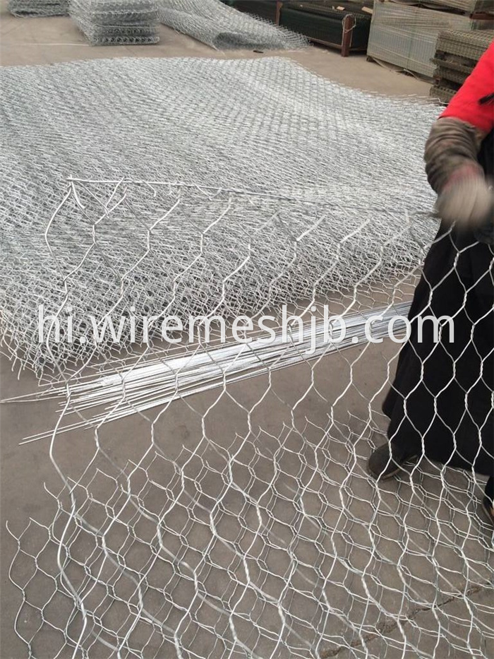 Galvanized Gabion Mesh